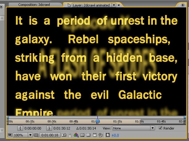 UPDATED v0.4 Star Wars Opening Crawl After Effects Template SEE FIRST POST 