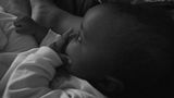 Zoe hanging with mama