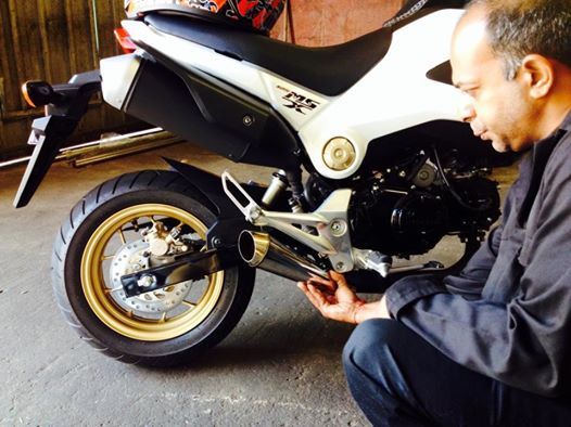 honda grom pipe