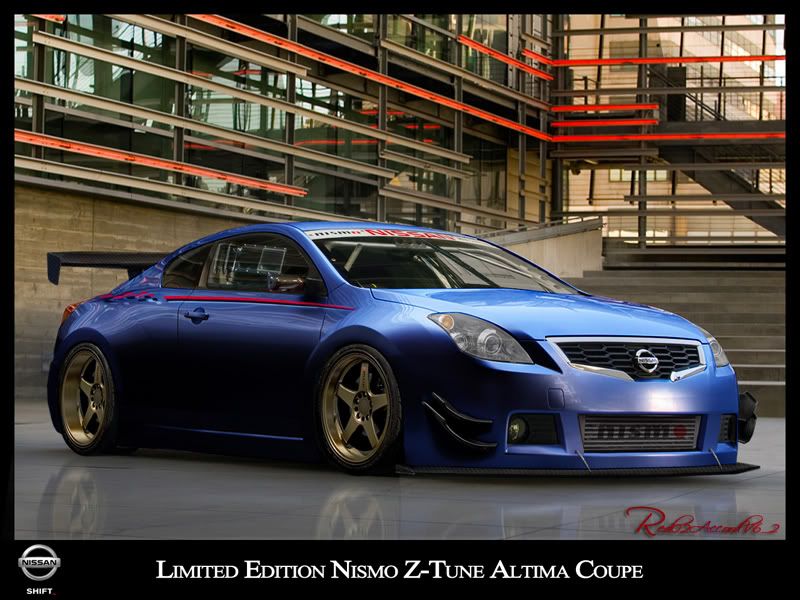 Nissan altima coupe wide body kit