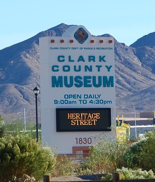 Clark County Museum - Las Vegas, NV