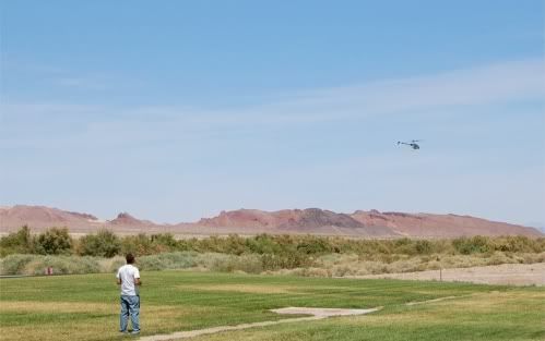 RC Helicopter at William Bennett Field Las Vegas