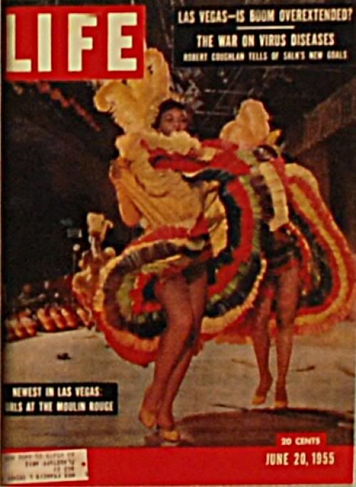 Life Magazine 1955  - Las Vegas - Is it Overextended?