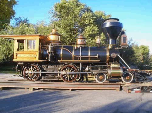 1875 Eureka Narrow Gauge Steam Engine