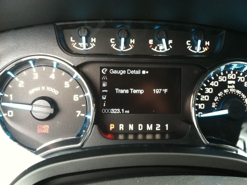 Trans temp Ford Truck Enthusiasts Forums