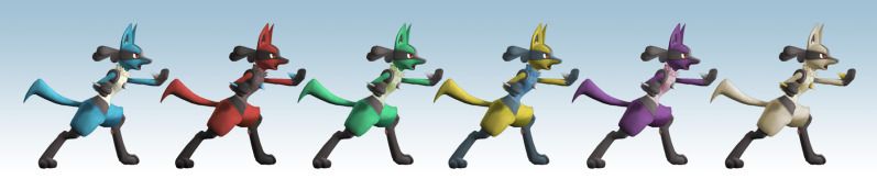 Shiny Lucario Pixel Art by Chibi-Pika on DeviantArt