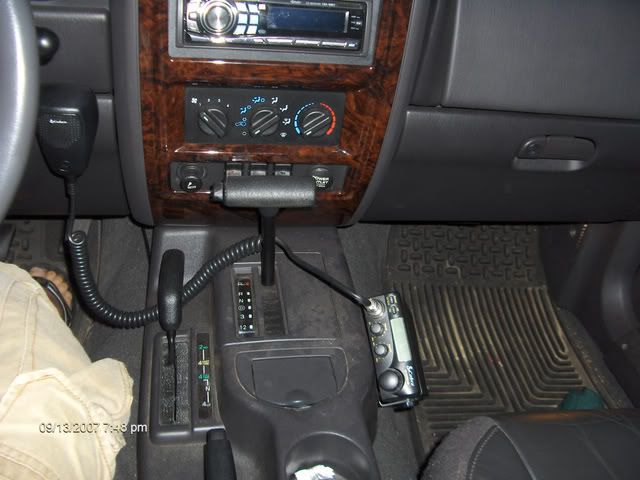 Jeep cherokee cb radio installation