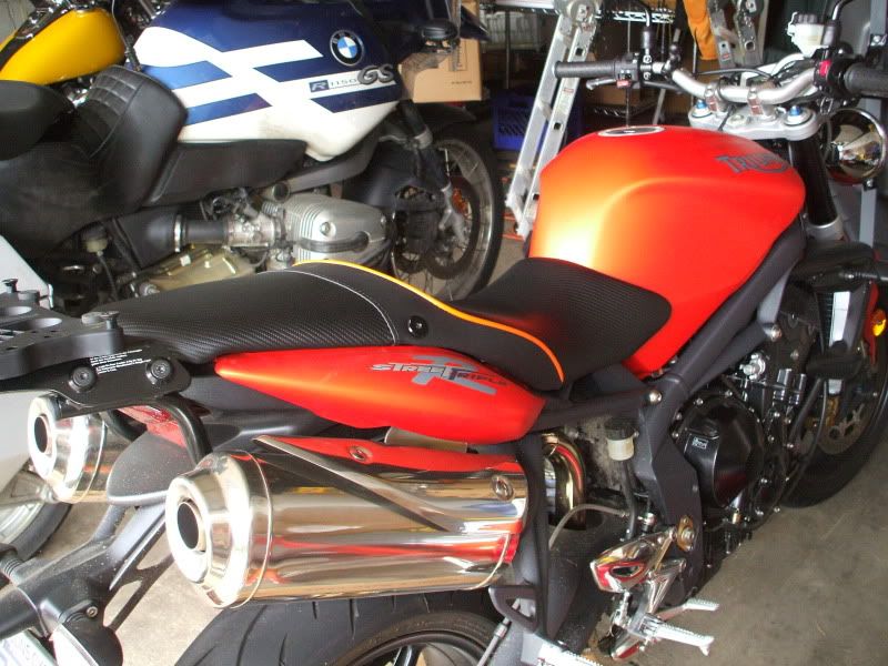 street triple comfort seat