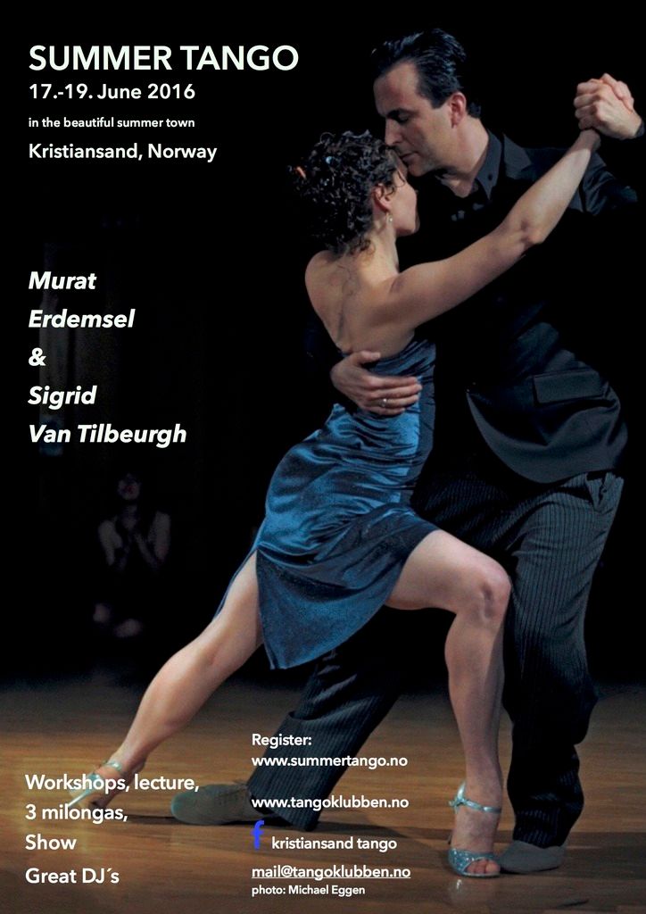 Michelle and Murat dancing tango