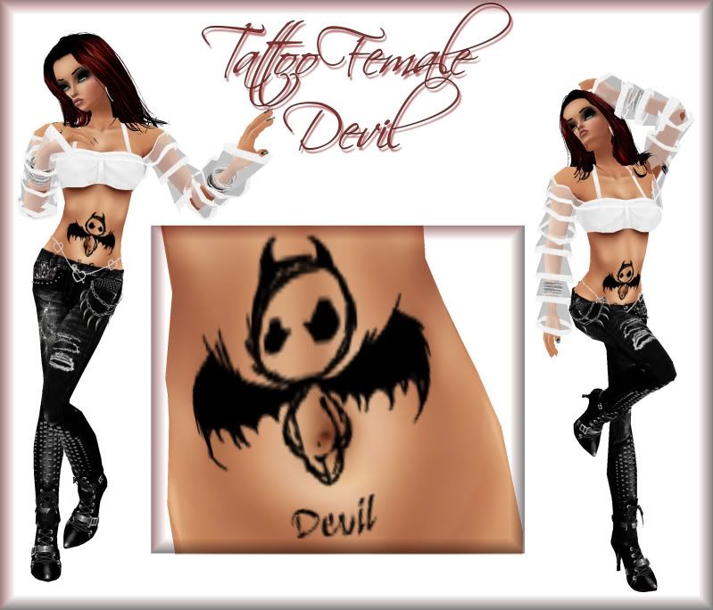 Tattoo Female Devil
