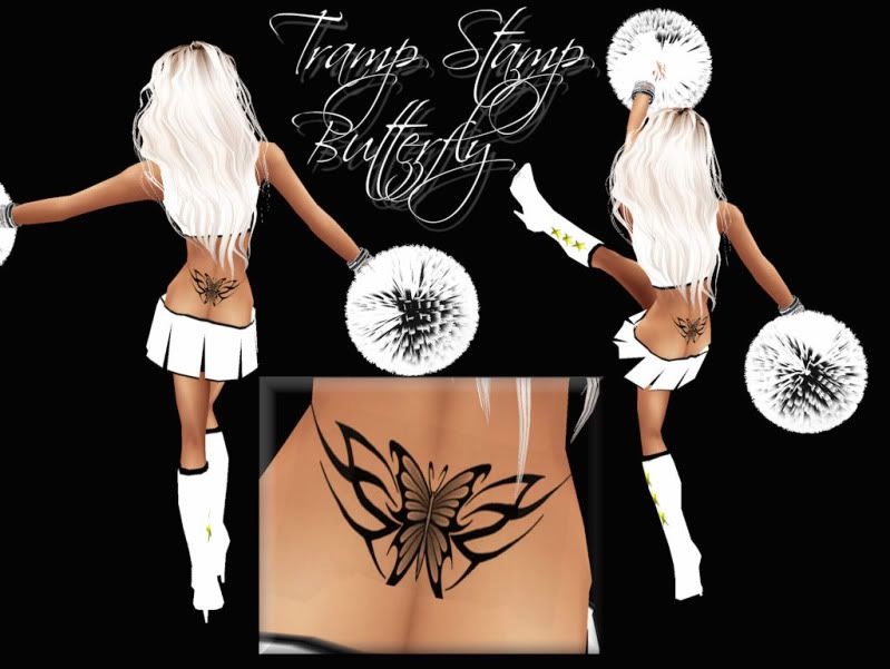 Tramp Stamp Butterfly