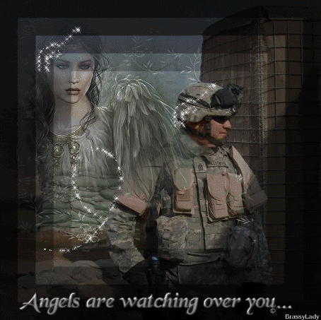 quotes about angels watching over us. angels watching over you Image
