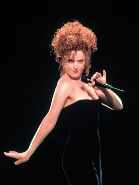 Last night at Davies Symphony Hall Bernadette Peters was in a good mood