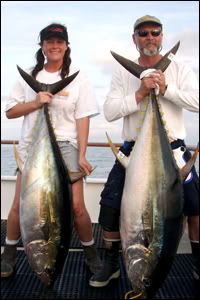 Shogun anglers, Shelly Ehmer left, are not giving up on the chance to hook a fish of a lifetime