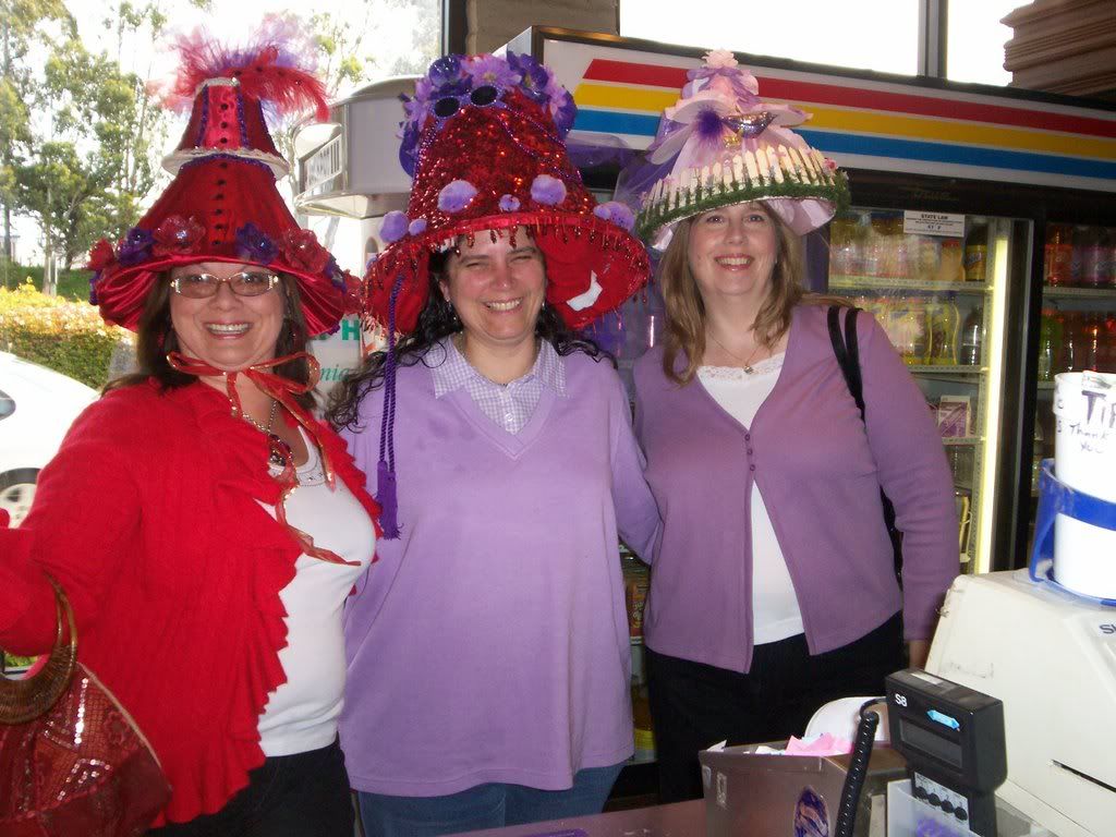 DDD at Royal with lampshade hats 100_3178.jpg
