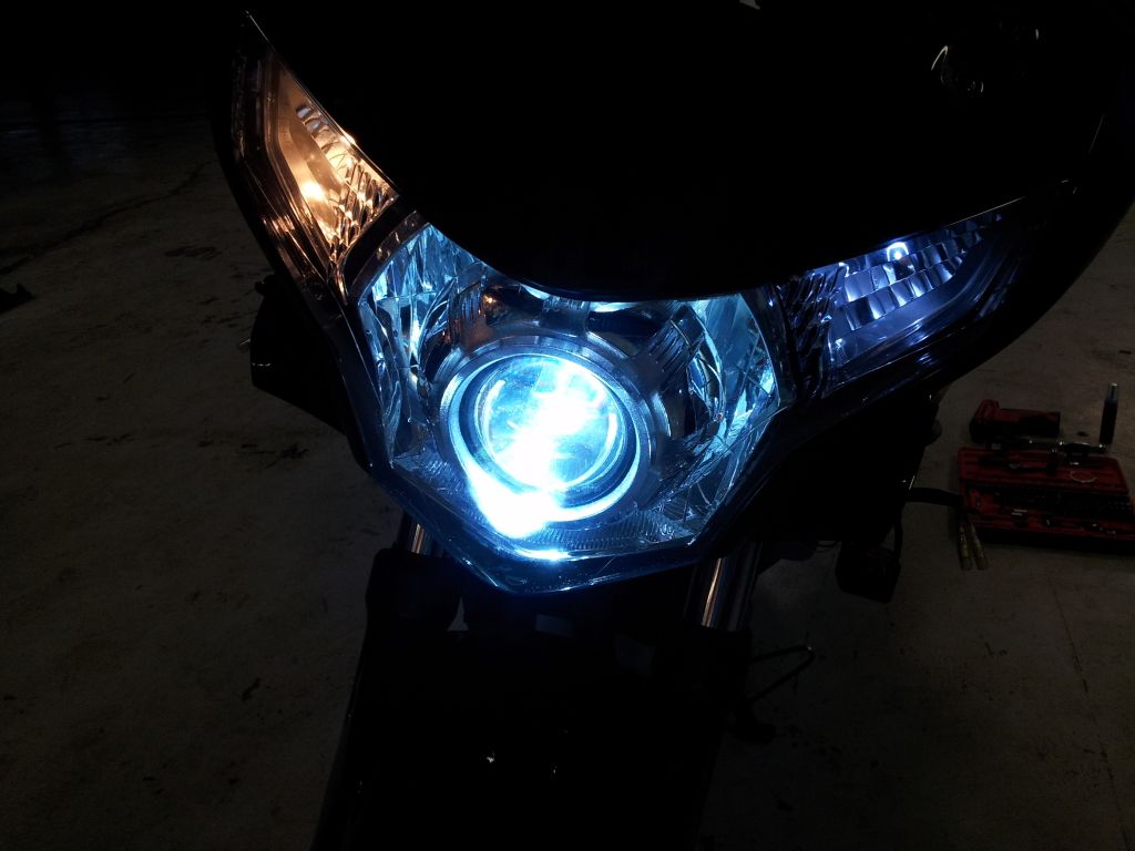 Honda cbr 250r hid