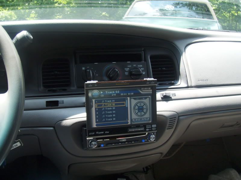 Installing pop out DVD player. Body and Interior