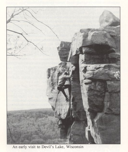 Devil's Lake Wisconsin Climbing History SuperTopo Rock Climbing