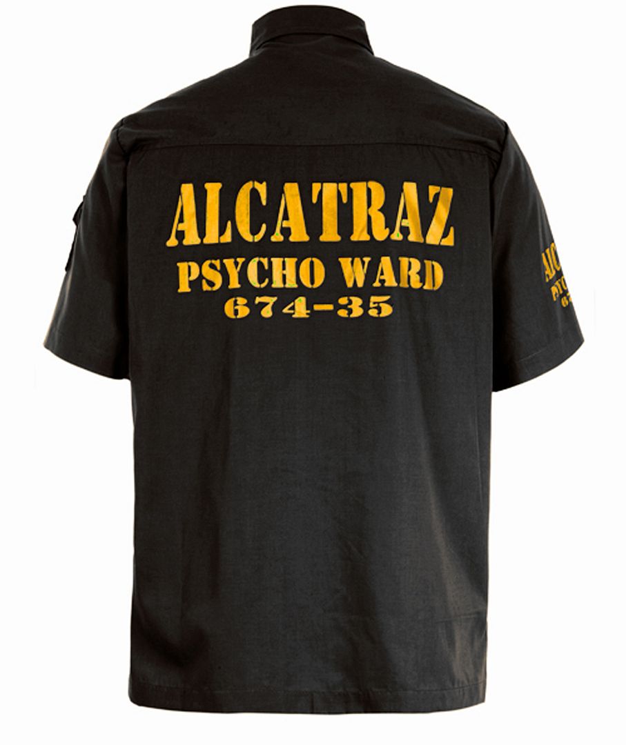 alcatraz psycho ward shirt