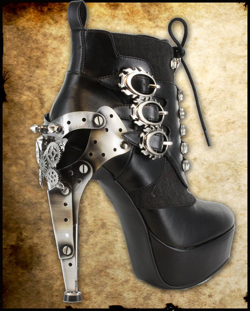 steampunk high heels