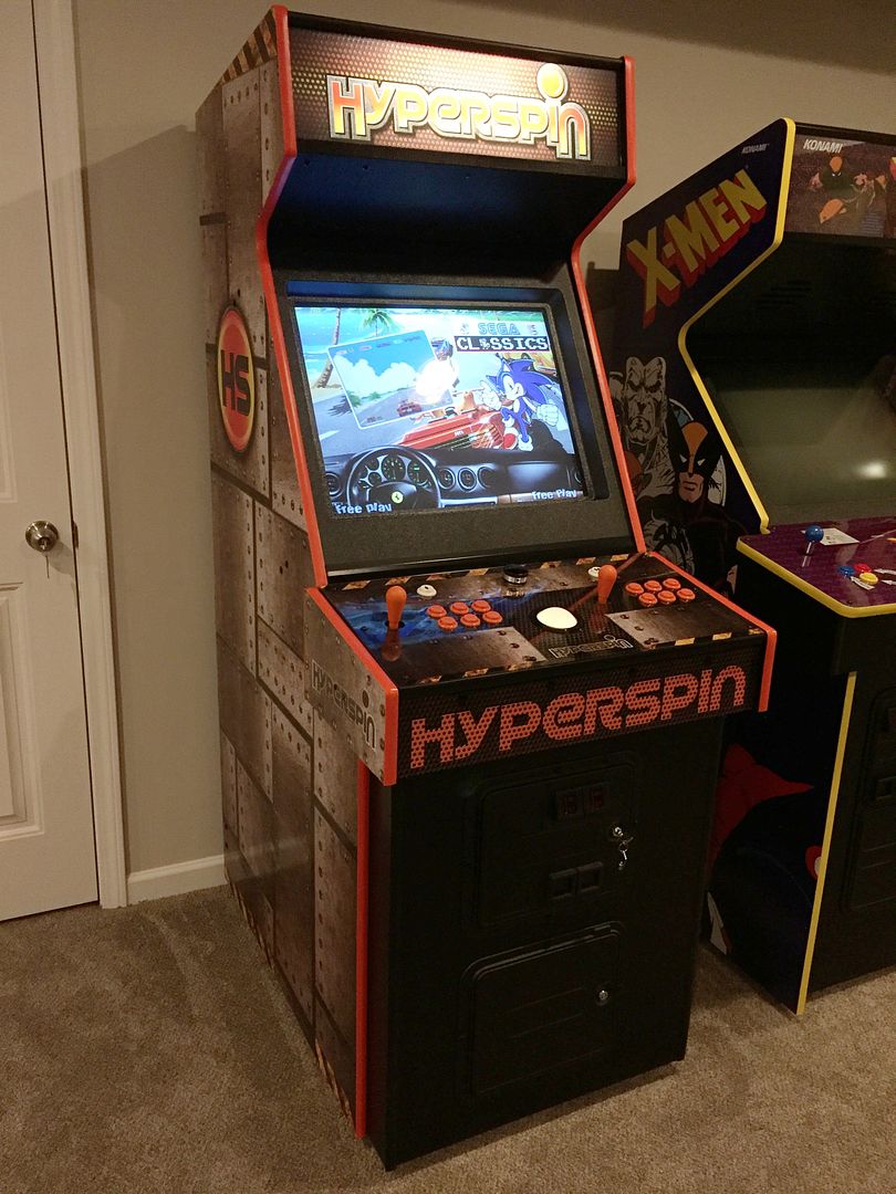 What To Do With My Custom Hyperspin Coin Op Videogame Arcade