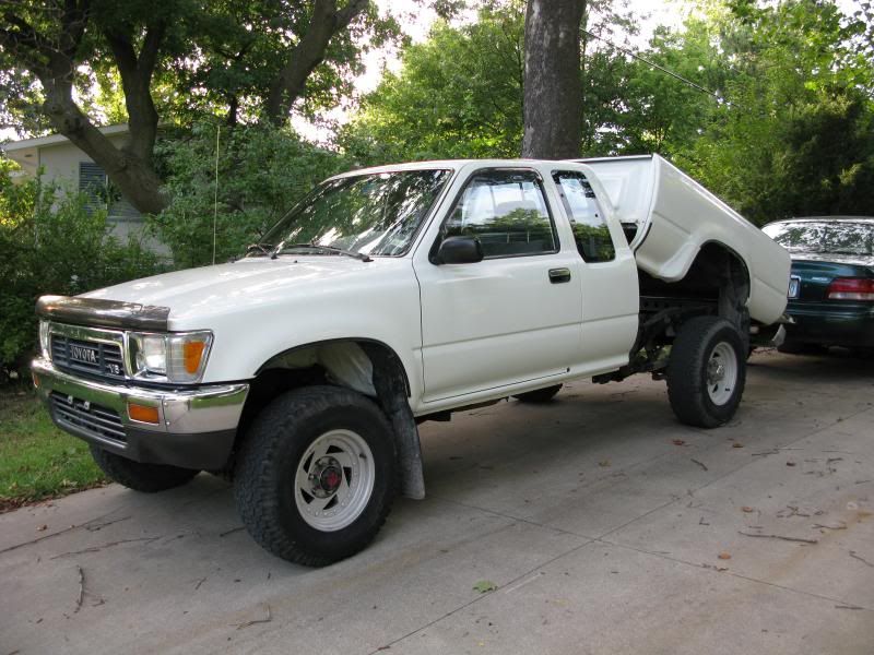 1991 toyota pickup rear end #1
