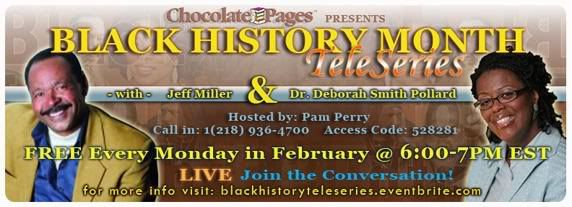 black history teleseries with jeff and deb