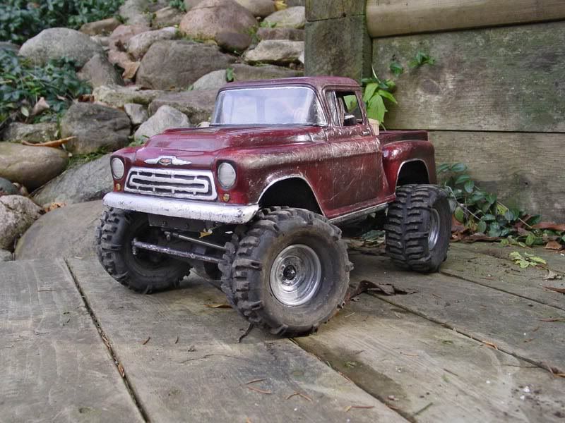 57 chevy rc body