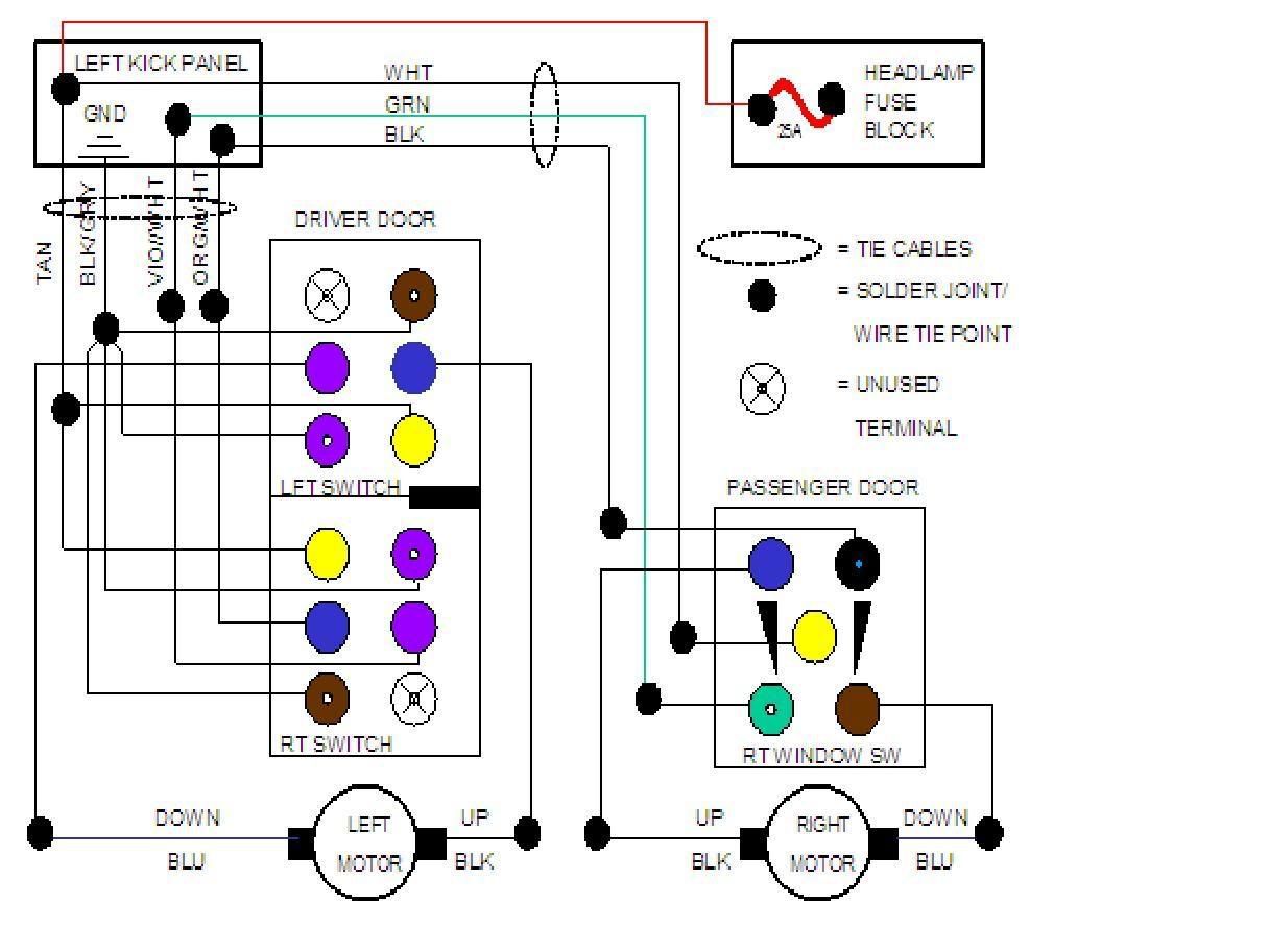 Electric Window Diagram