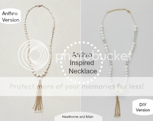 How many of you love Anthropologie apparel but hate to spend that high price? Come see how easy it was to make this DIY Anthropologie inspired necklace. Beautiful piece! 