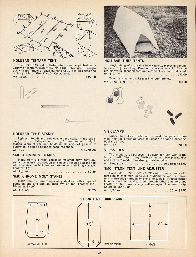 Classic Holubar Catalog- 1971 :: SuperTopo Rock Climbing Discussion Topic