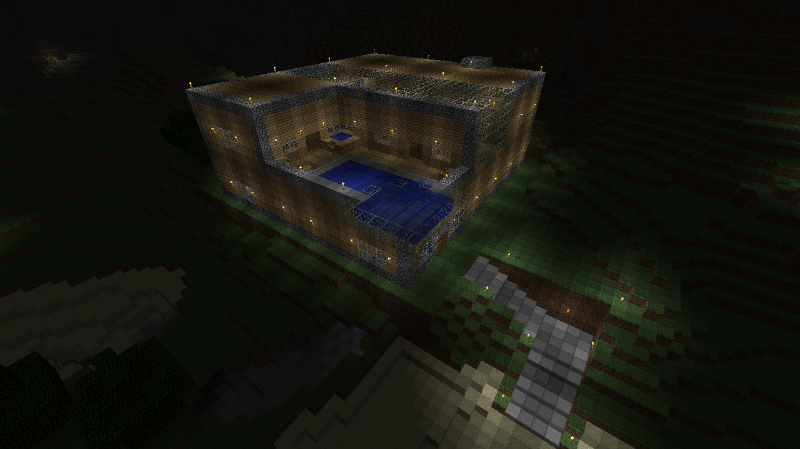 My First Major Minecraft Project: Complete - Survival Mode 